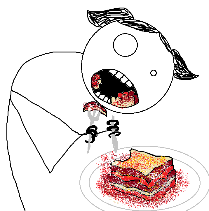 Next Day Now Lasagna | doomthings I can haz lasagna now.